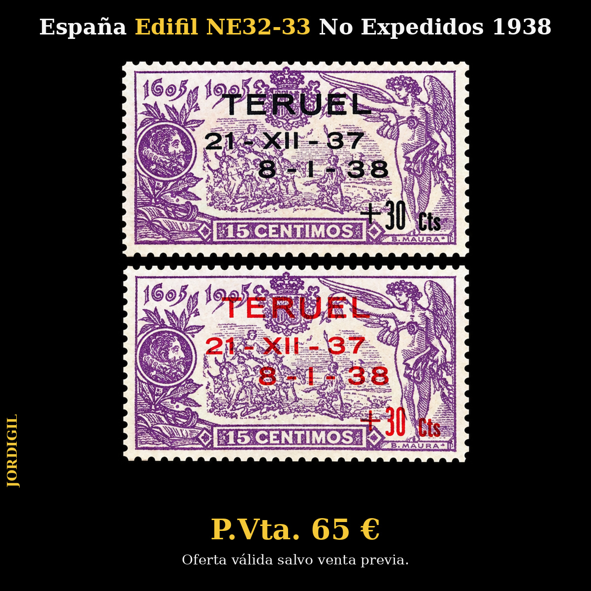 España · Edifil NE32-33